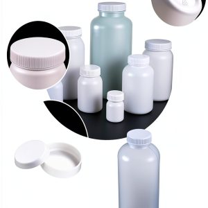 ZGHSWM HDPE Lab Bottle Leak Proof Cap Chemical Resistant-0