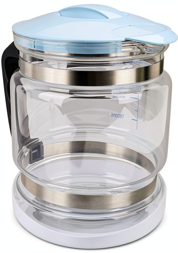 Jiawu Glass Distilled Water Carafe 4L Capacity with Lid-5