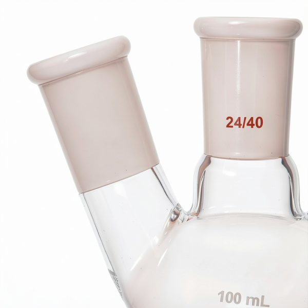 QiMan Lab Distillation Flask Borosilicate Glass High-1
