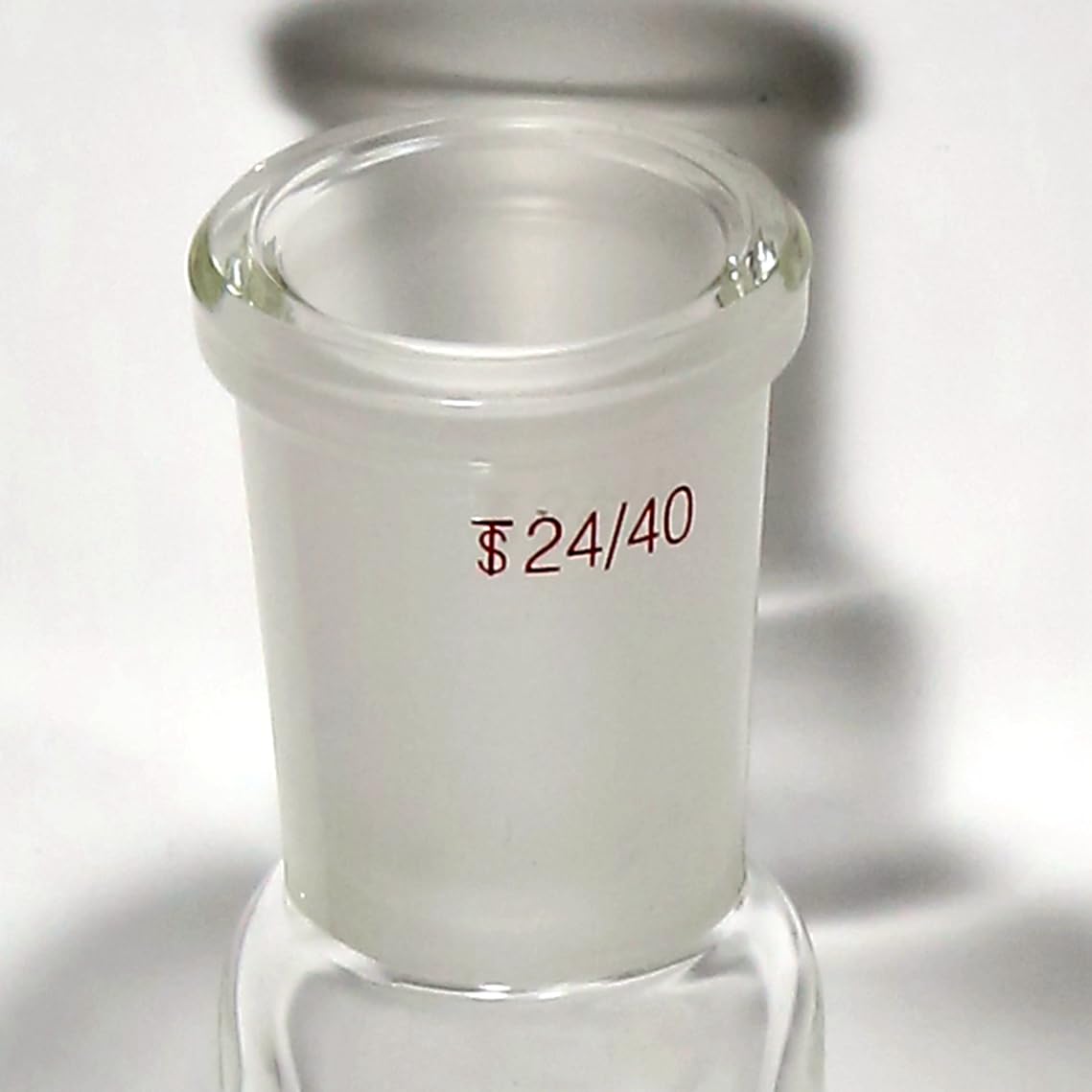 Dinglab Three Necks Round Bottom Flask with borosilicate glass and ground joints