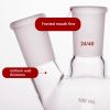 QiMan Lab Distillation Flask Borosilicate Glass High-1