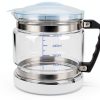 Jiawu Glass Distilled Water Carafe 4L Capacity with Lid-0
