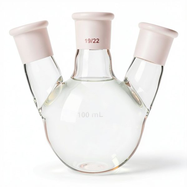 QiMan Lab Distillation Flask Borosilicate Glass High-0