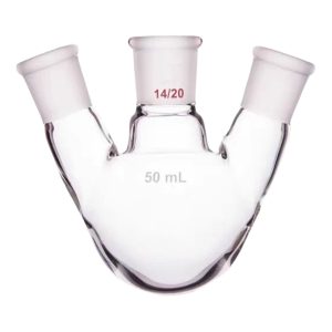 QiMan Lab Distillation Flask Borosilicate Glass High-0