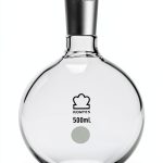 Kimble Chase Distillation Flask Borosilicate Glass Heavy-0