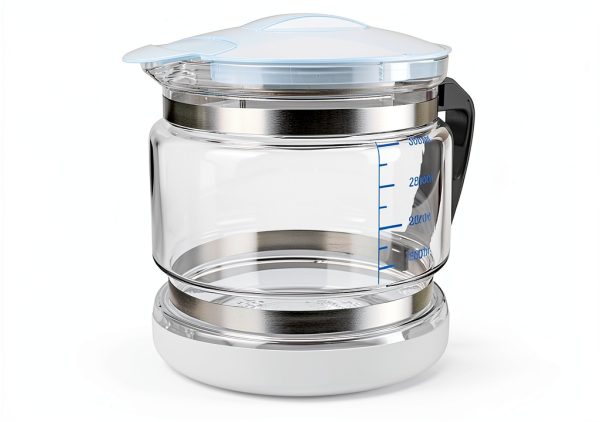 Jiawu Glass Distilled Water Carafe 4L Capacity with Lid-4