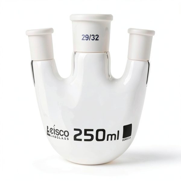 Eisco Distillation Flask Borosilicate Glass Lab Equipment-0