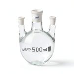 Eisco Borosilicate Glass Distillation Flask 500ml Lab-0