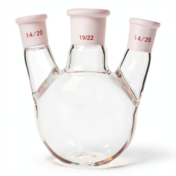 Borosilicate Lab Flask QiMan Heavy Wall 100ml-0