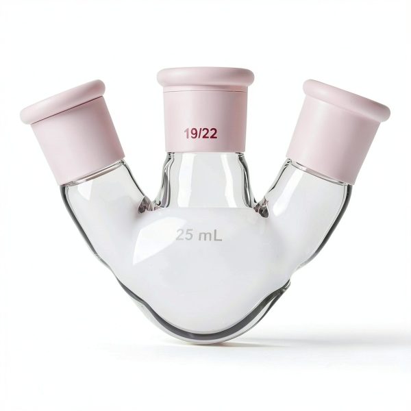 QiMan Lab Distillation Flask Borosilicate Glass High-0