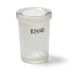Dinglab Three Necks Round Bottom Flask Borosilicate Glass-0