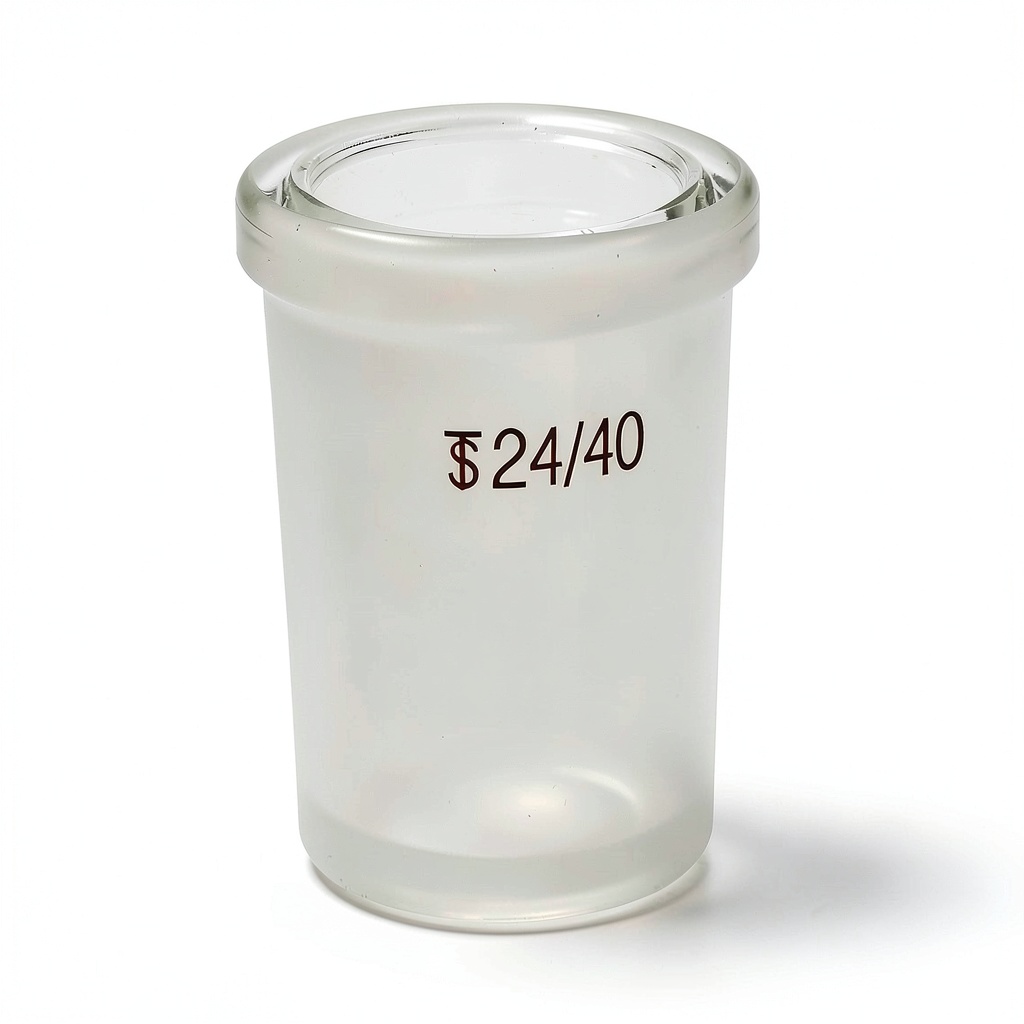 Dinglab Three Necks Round Bottom Flask with borosilicate glass and ground joints