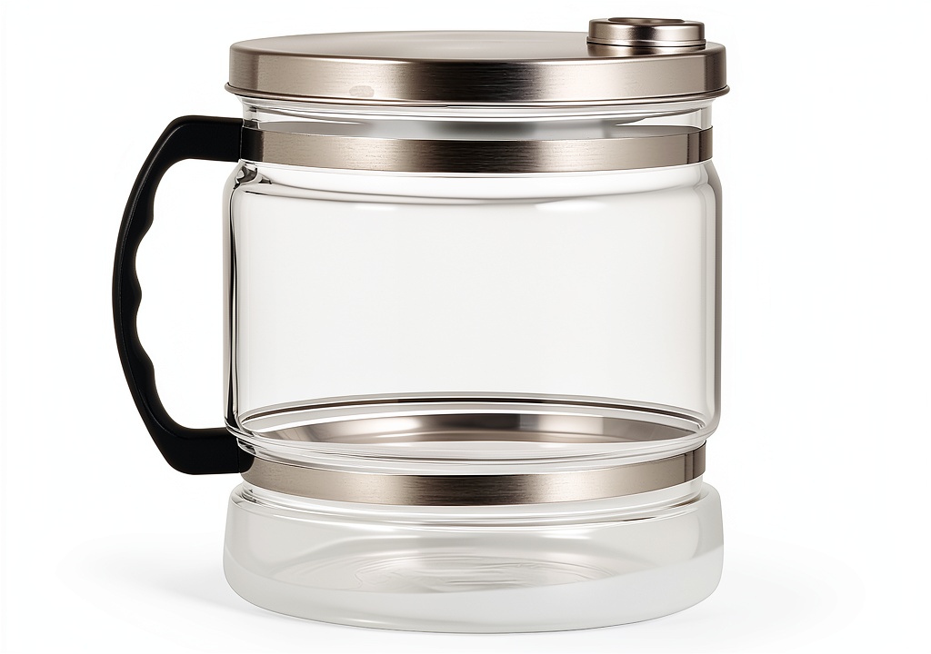 CO-Z Glass Distillation Flask on a lab bench
