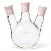QiMan Lab Distillation Flask Borosilicate Glass High-0