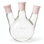QiMan Lab Distillation Flask Borosilicate Glass High-0