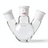 QiMan Lab Distillation Flask Borosilicate Glass High-0