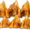 Dog Pig Ears by JOR Slow-Dried High-Protein Pork Chews 6-Piece Pack-0