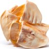 Wonder Bound Cow Ears Dog Treats Amazon Brand Beef Digestible 12-Pack-2