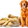 Cow Ears Dog Treats Bark Treasures Thick Rawhide Alternative Chews-1