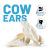 Sitka Farms Whole Cow Ears for Dogs 5 Count Premium Rawhide Free Chew-1