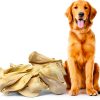 Cow Ears Dog Treats 150 Count by Bark Treasures Grass-Fed Chews-0