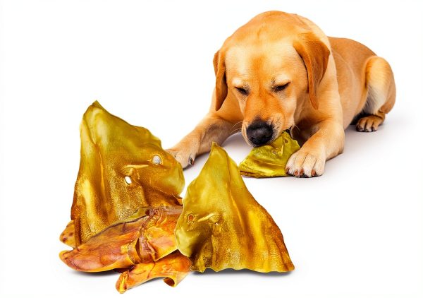 Dog Pig Ears by JOR Slow-Dried High-Protein Pork Chews 6-Piece Pack-1