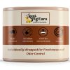 All Natural Pig Ears by crait Single Ingredient Fresh Wrapped 4 Pack-1