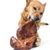 Natural Pig Ears Wood Smoked Dog Chew by Jack's Premium – 6 Ears-5