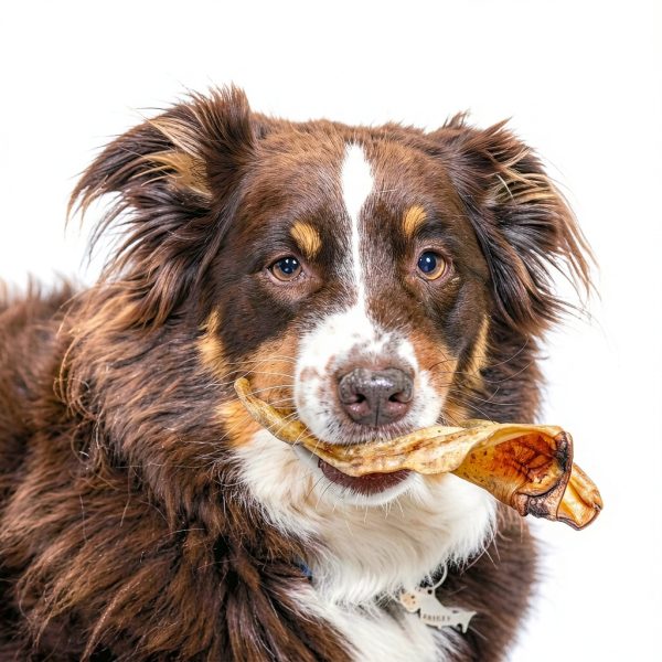 Pet Craft Supply Grass Fed Water Buffalo Ear 16 Count (Pack of 1) Pig Ears for Dogs Alternative Free Range Long Lasting Dog Chew and Treat for Aggressive Chewers and Puppies-4