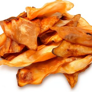 Wild Eats Water Buffalo All Natural Ear Dog Chews, Dog Treats & Snacks - 20 Piece Value Pack (Grain Free Treats - Great Alternative to Pig Ears, Cow Ears, Bones & Rawhides)-0