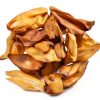 Pet Craft Supply Grass Fed Water Buffalo Ear 16 Count (Pack of 1) Pig Ears for Dogs Alternative Free Range Long Lasting Dog Chew and Treat for Aggressive Chewers and Puppies-6