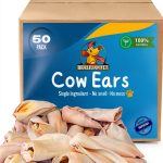 Brazilian Pet Natural Cow Ears for Dogs 50 Pack Over 5in Free-Range-0