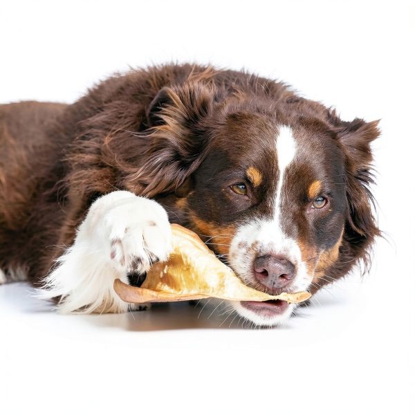 Wild Eats Water Buffalo All Natural Ear Dog Chews, Dog Treats & Snacks - 20 Piece Value Pack (Grain Free Treats - Great Alternative to Pig Ears, Cow Ears, Bones & Rawhides)-5