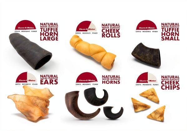 Wild Eats Water Buffalo All Natural Ear Dog Chews, Dog Treats & Snacks - 20 Piece Value Pack (Grain Free Treats - Great Alternative to Pig Ears, Cow Ears, Bones & Rawhides)-7