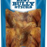 Best Bully Sticks Pig Ears for Dogs 12 Count Natural Full Pig Ears-0