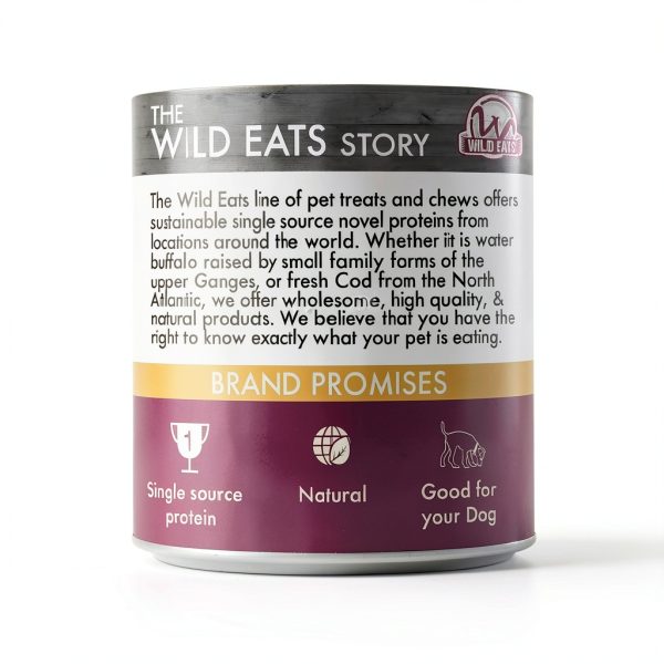 Wild Eats Water Buffalo All Natural Ear Dog Chews, Dog Treats & Snacks - 20 Piece Value Pack (Grain Free Treats - Great Alternative to Pig Ears, Cow Ears, Bones & Rawhides)-6