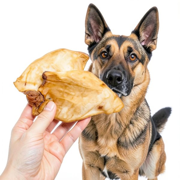 Pet Craft Supply Grass Fed Water Buffalo Ear 16 Count (Pack of 1) Pig Ears for Dogs Alternative Free Range Long Lasting Dog Chew and Treat for Aggressive Chewers and Puppies-2